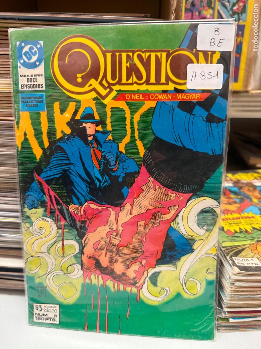 C&oacute;mics: QUESTION EDITORIAL ZINCO NUMERO 8 - Foto 1
