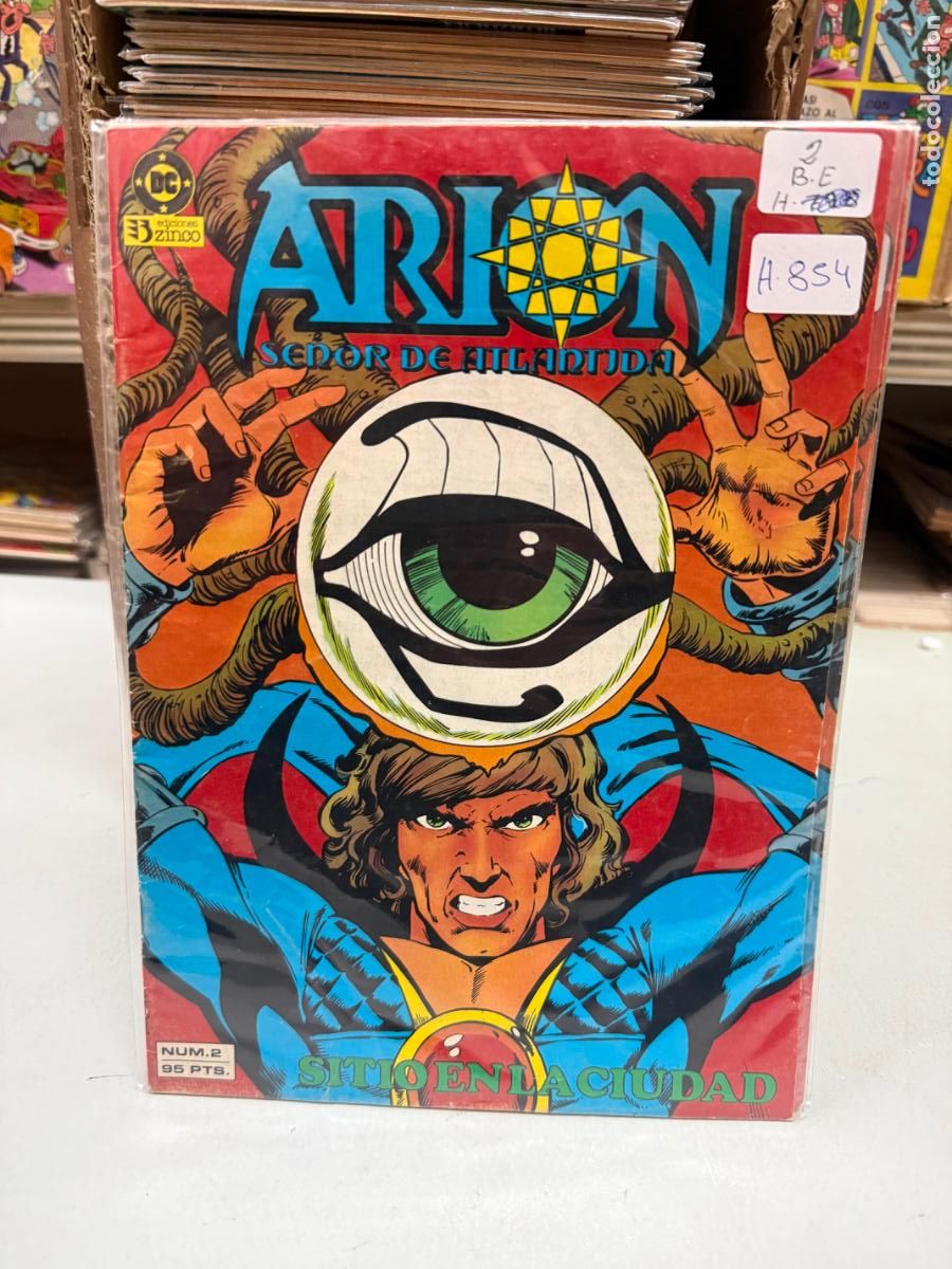 C&oacute;mics: ARION SE&Ntilde;OR DE LA ATLANTIDA EDITORIAL ZINCO NUMERO 2 - Foto 1