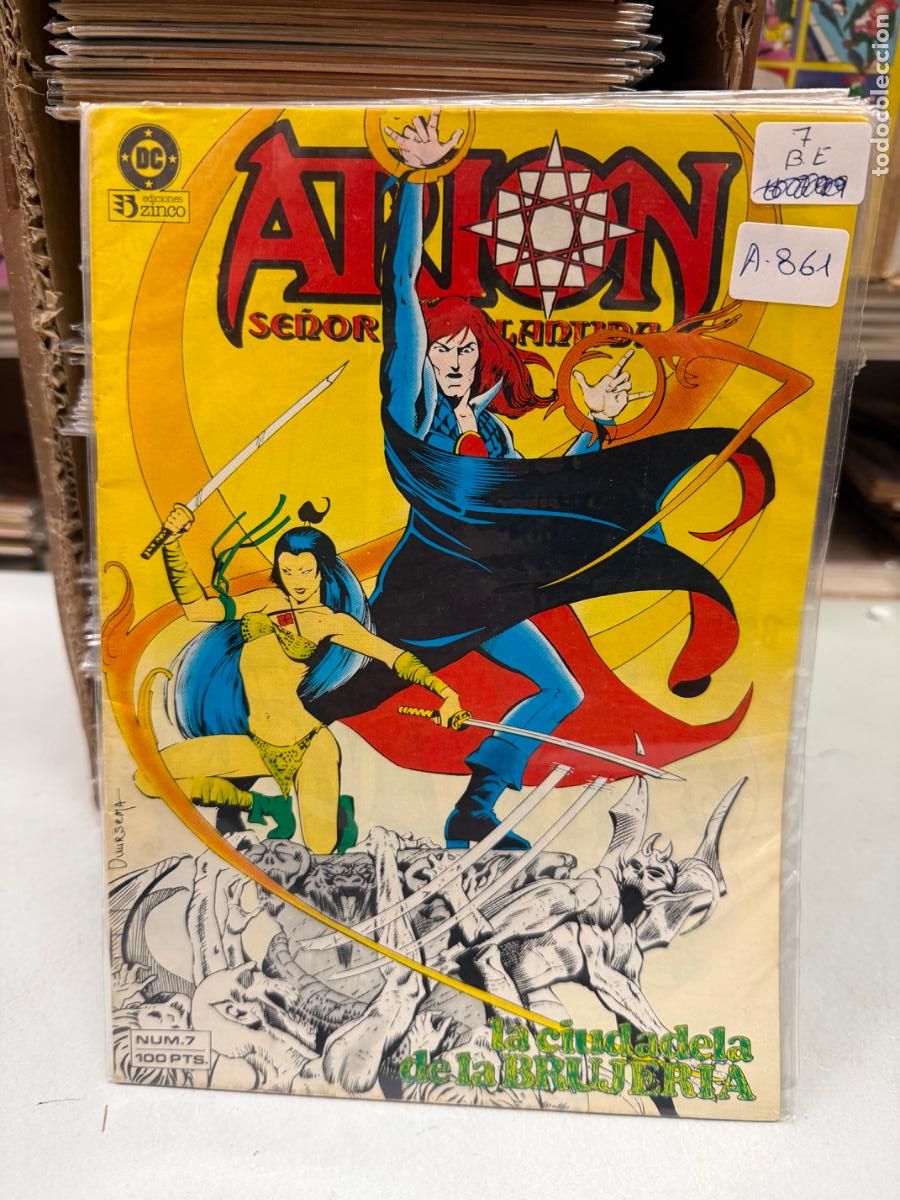 C&oacute;mics: ARION SE&Ntilde;OR DE LA ATLANTIDA EDITORIAL ZINCO NUMERO 7 - Foto 1