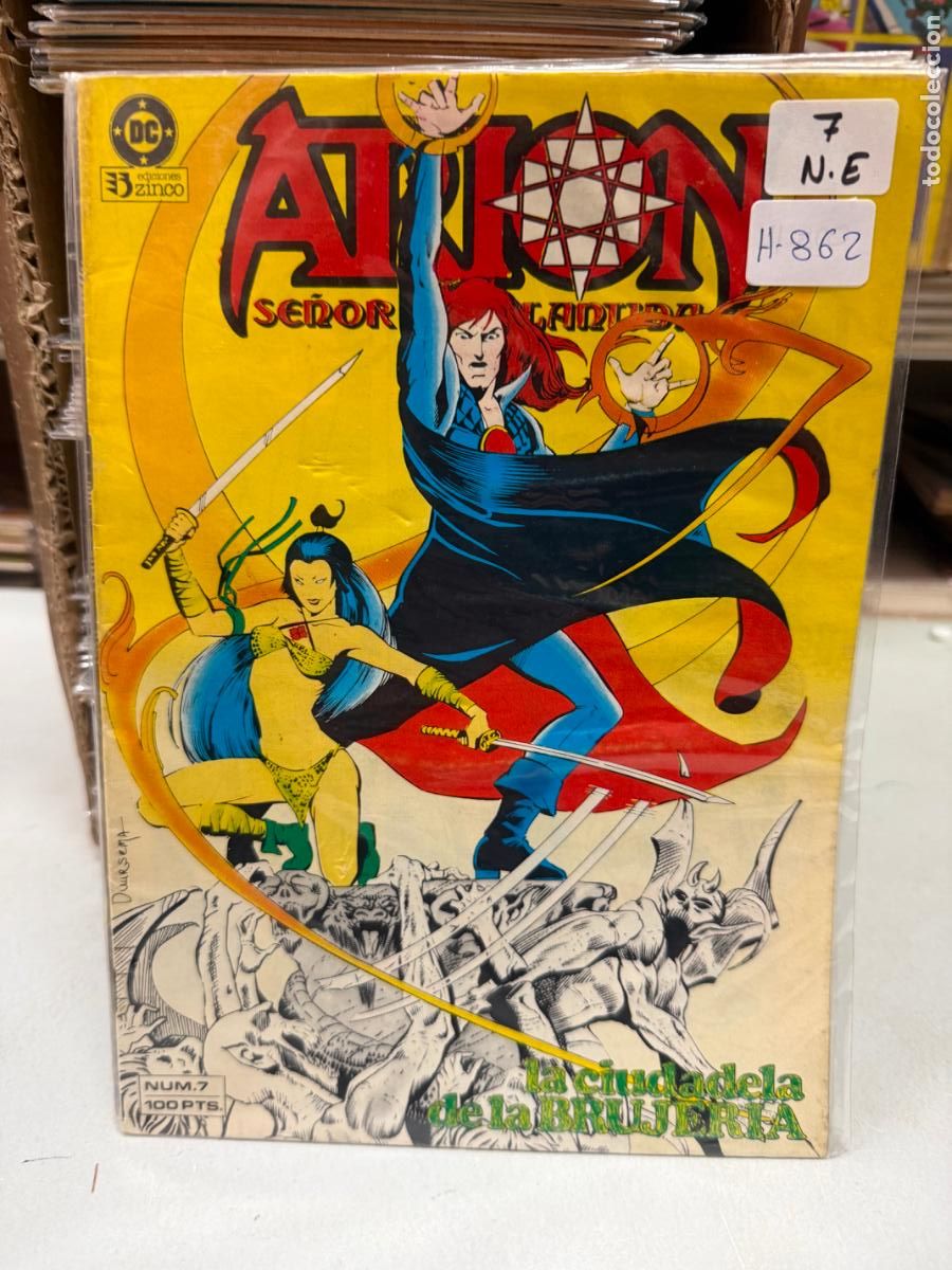 C&oacute;mics: ARION SE&Ntilde;OR DE LA ATLANTIDA EDITORIAL ZINCO NUMERO 7 - Foto 1