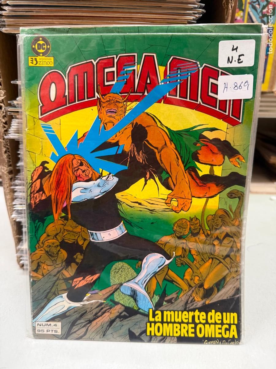 C&oacute;mics: OMEGA MEN EDITORIAL ZINCO NUMERO 4 - Foto 1