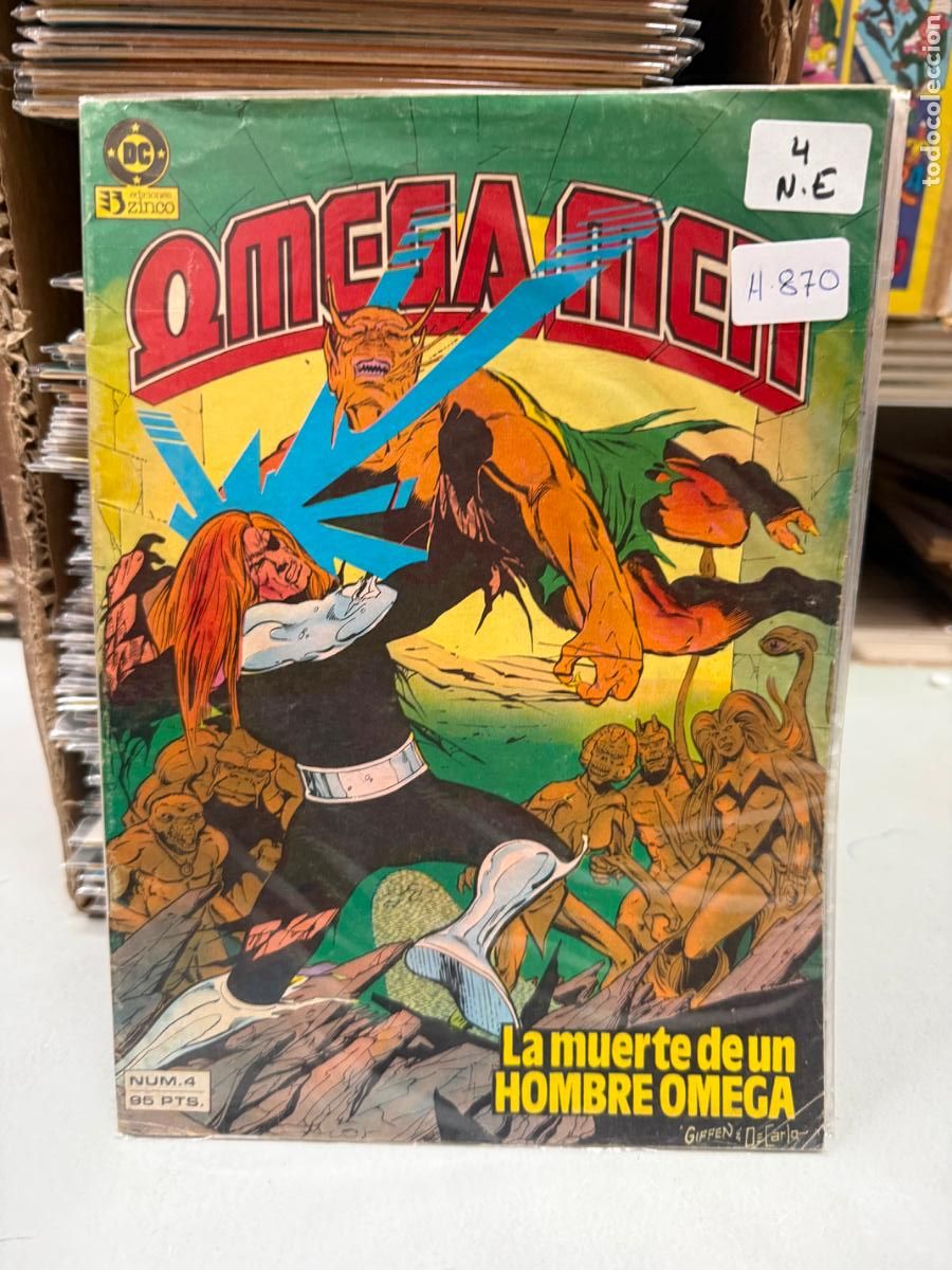 C&oacute;mics: OMEGA MEN EDITORIAL ZINCO NUMERO 4 - Foto 1