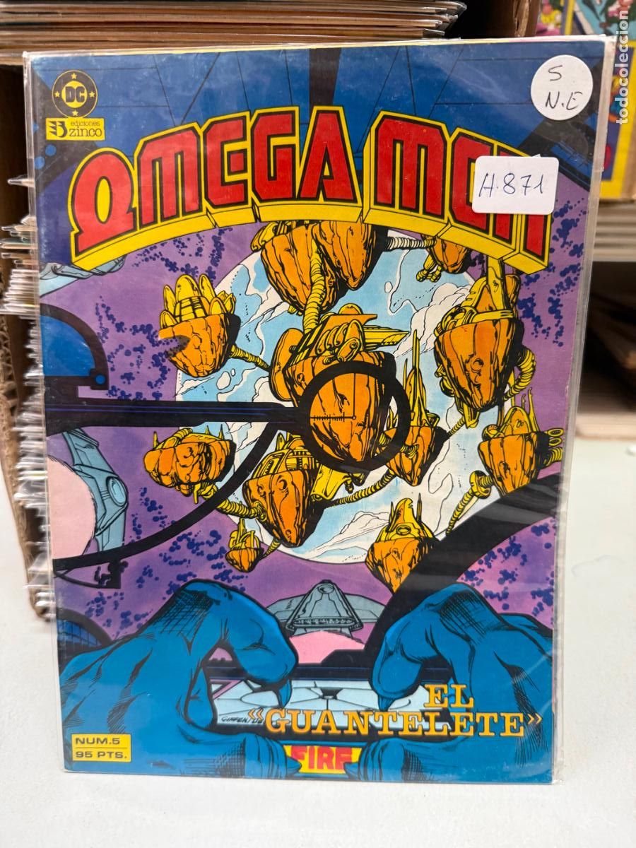 C&oacute;mics: OMEGA MEN EDITORIAL ZINCO NUMERO 5 - Foto 1