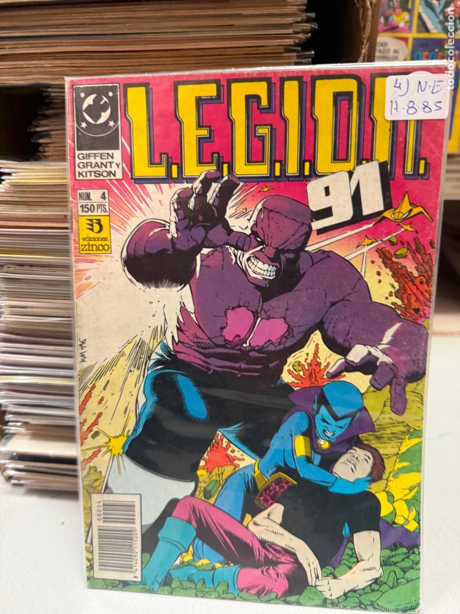 C&oacute;mics: LEGION 91 EDITORIAL ZINCO NUMERO 4 - Foto 1