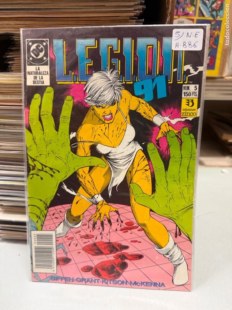 C&oacute;mics: LEGION 91 EDITORIAL ZINCO NUMERO 5 - Foto 1