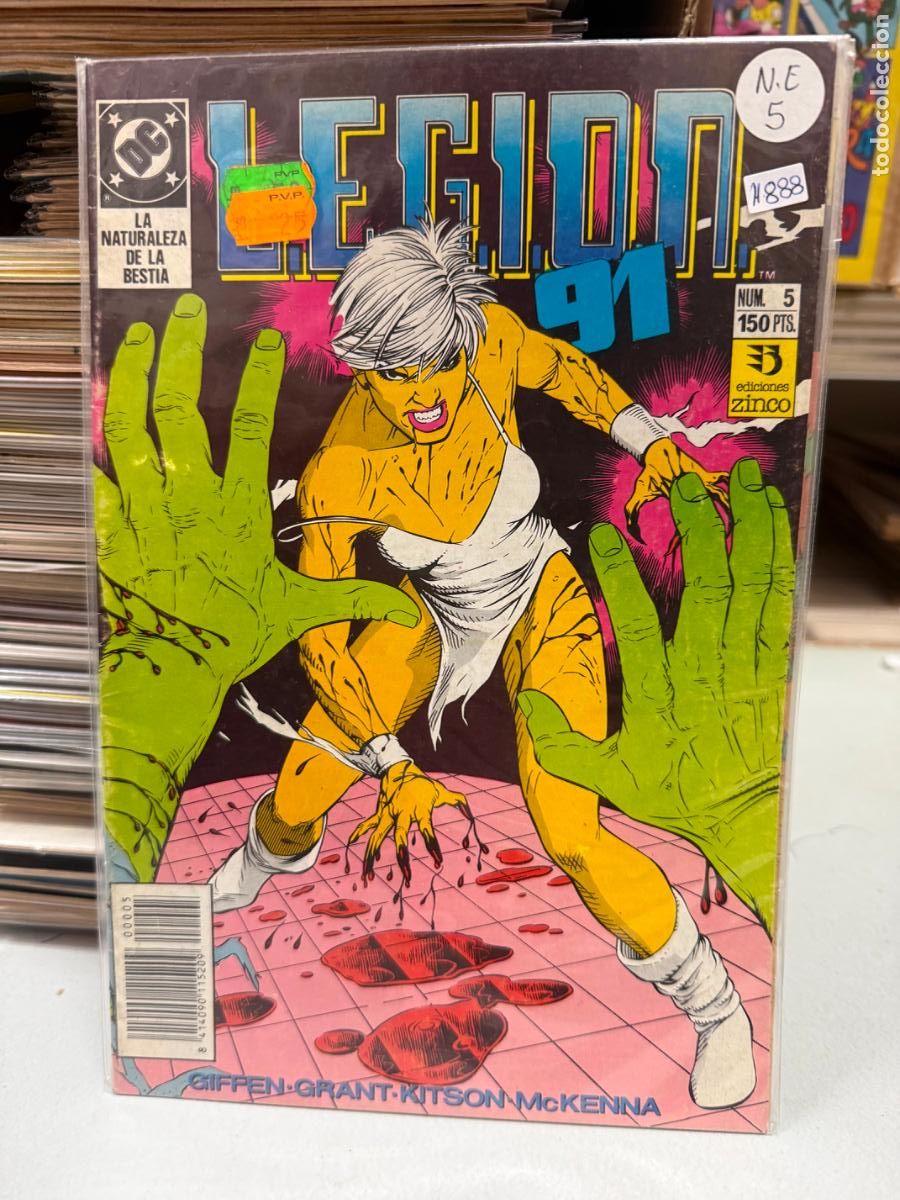 C&oacute;mics: LEGION 91 EDITORIAL ZINCO NUMERO 5 - Foto 1