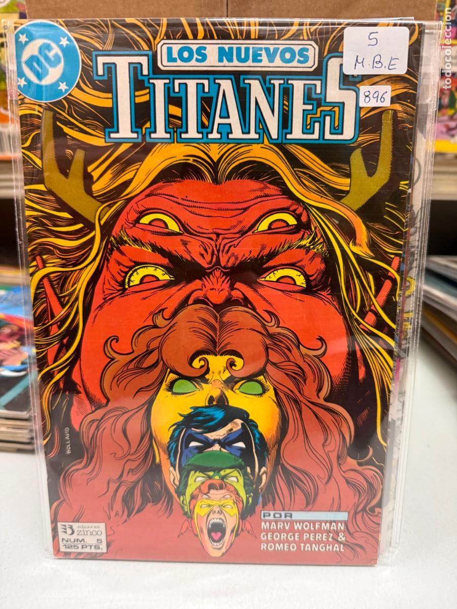 C&oacute;mics: LOS NUEVOS TITANES EDITORIAL ZINCO DC NUMERO 5 - Foto 1