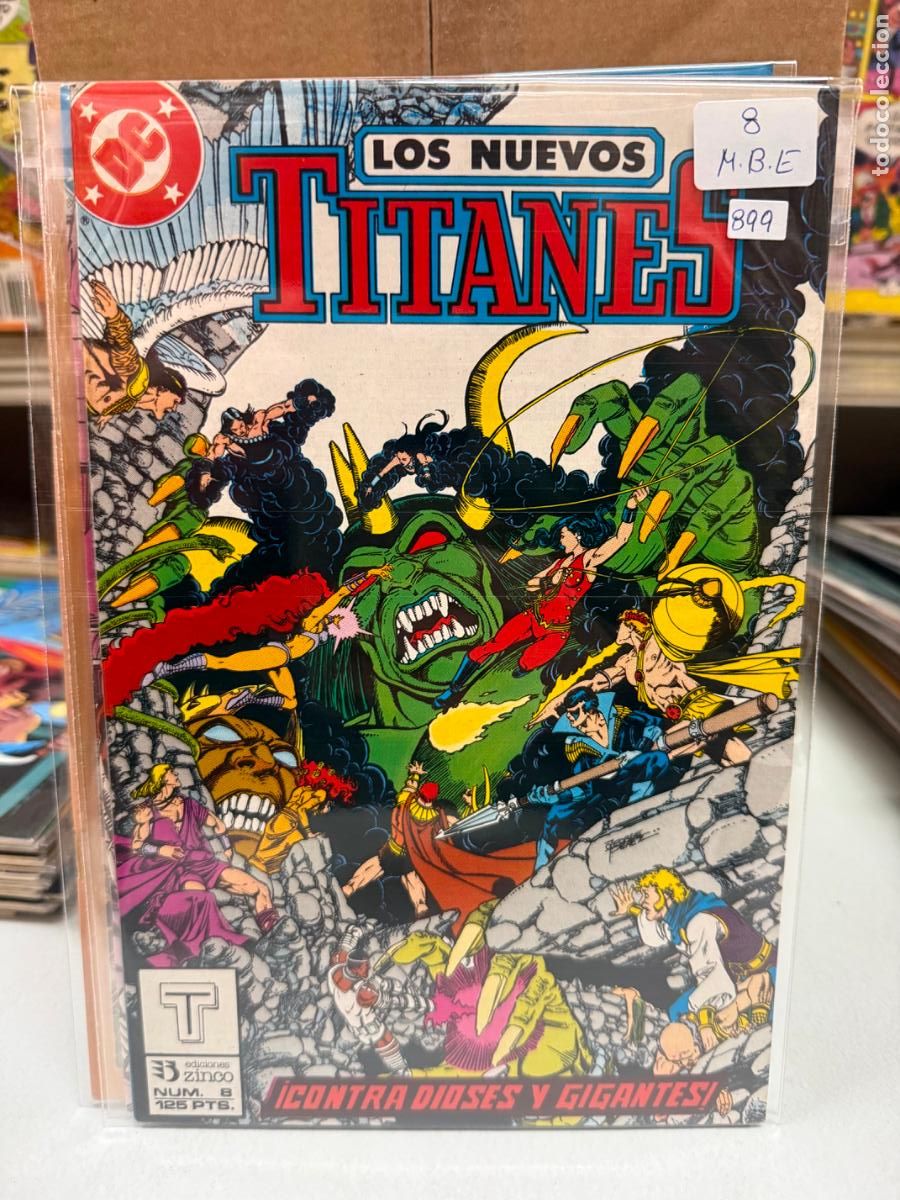 C&oacute;mics: LOS NUEVOS TITANES EDITORIAL ZINCO DC NUMERO 8 - Foto 1