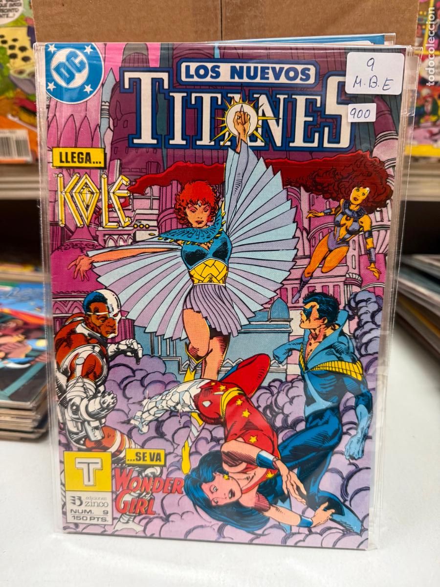 C&oacute;mics: LOS NUEVOS TITANES EDITORIAL ZINCO DC NUMERO 9 - Foto 1