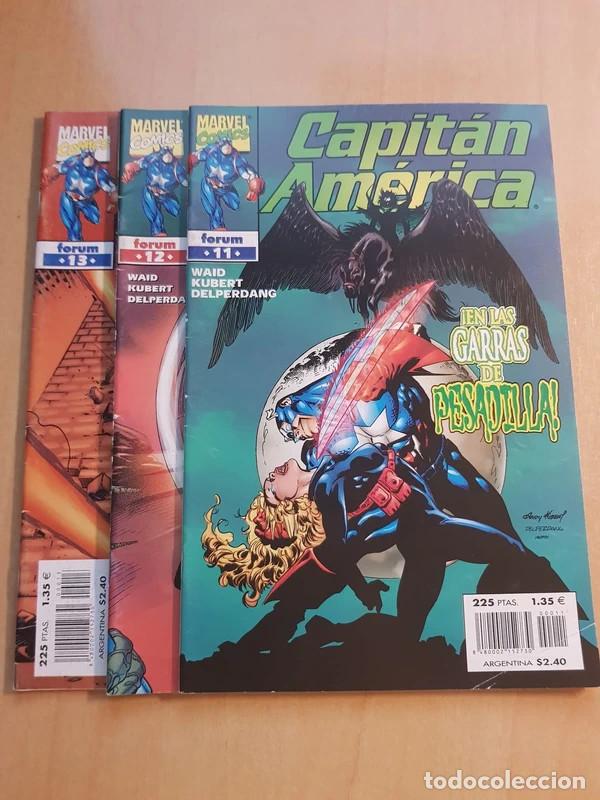 C&oacute;mics: CAPIT&Aacute;N AM&Eacute;RICA volumen 4, Forum, 11, 12, 13 - Marvel Comics - Foto 1