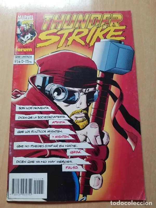C&oacute;mics: THUNDERSTRIKE 1, 5, 6, 8, Forum, Marvel Comics - Foto 5