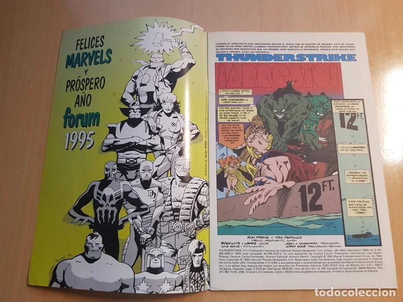 C&oacute;mics: THUNDERSTRIKE 1, 5, 6, 8, Forum, Marvel Comics - Foto 6