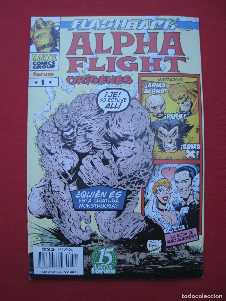 C&oacute;mics: ALPHA FLIGHT - ORIGENES - N&ordm; 1 - FORUM. - Foto 1