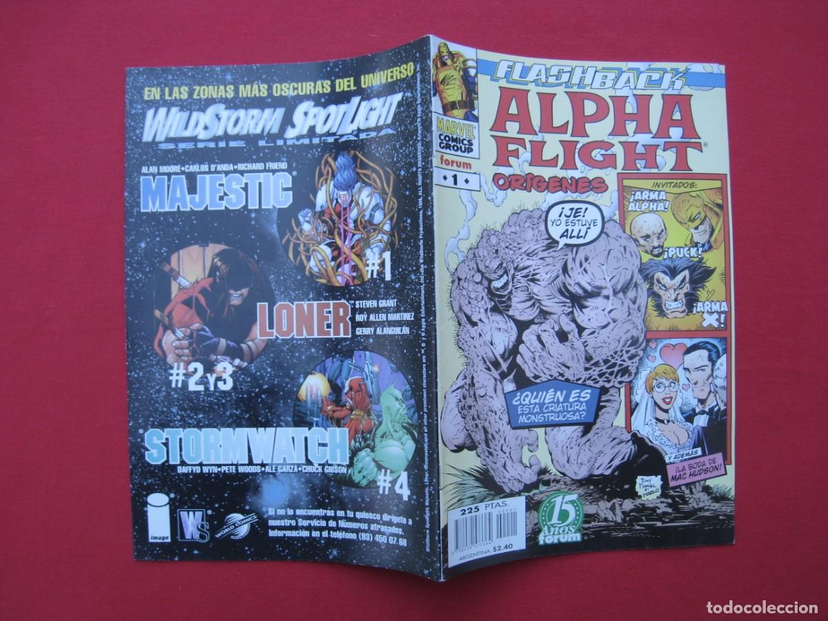 C&oacute;mics: ALPHA FLIGHT - ORIGENES - N&ordm; 1 - FORUM. - Foto 2