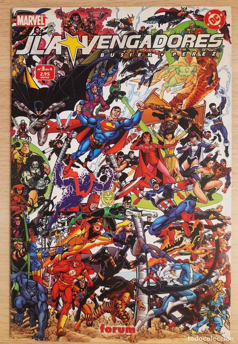 C&oacute;mics: JLA / Vengadores - Coleccion Completa de 4 Comics - Marvel / DC - Forum - Foto 5