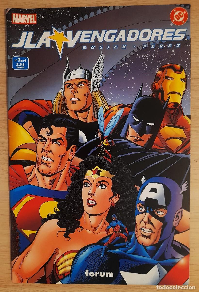 C&oacute;mics: JLA / Vengadores - Coleccion Completa de 4 Comics - Marvel / DC - Forum - Foto 1