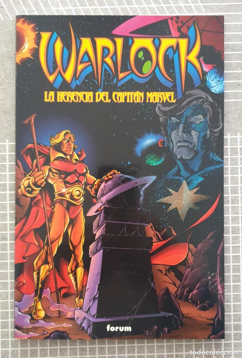 C&oacute;mics: WARLOCK. LA HERENCIA DEL CAPITAN MARVEL. Tomo unico. Comics Forum 2000 - Foto 1