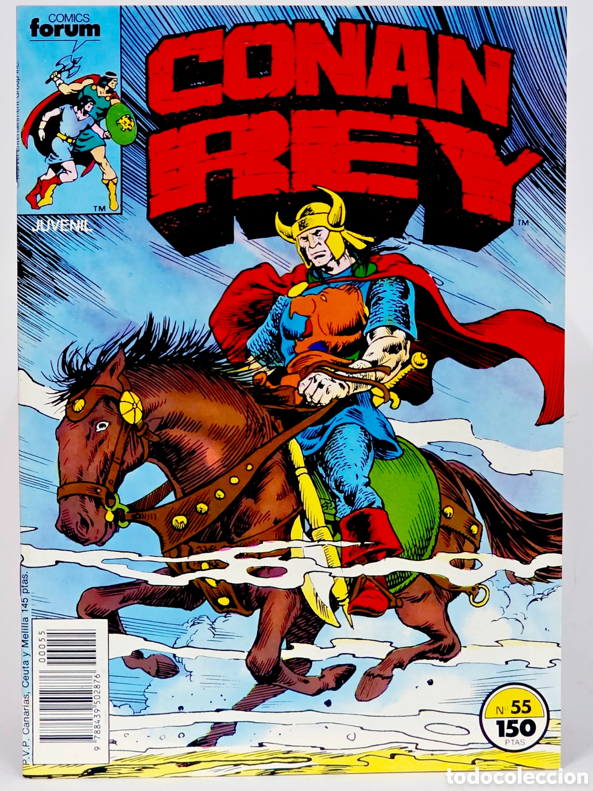 C&oacute;mics: C&Oacute;MIC DE KIOSCO CONAN REY 55 FORUM MARVEL GRAPA - Foto 1