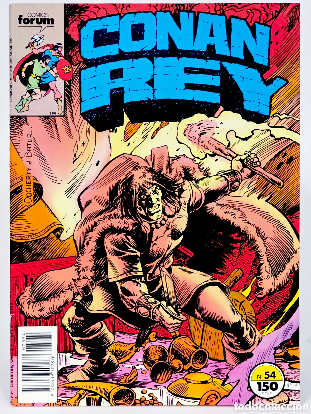 C&oacute;mics: C&Oacute;MIC DE KIOSCO CONAN REY 54 FORUM MARVEL GRAPA - Foto 1