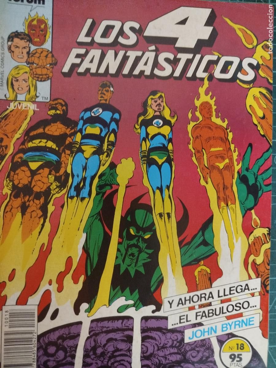 C&oacute;mics: COMICS FORUM . LOS 4 FANTASTICOS. JOHN BYRNE. 1984 - Foto 1