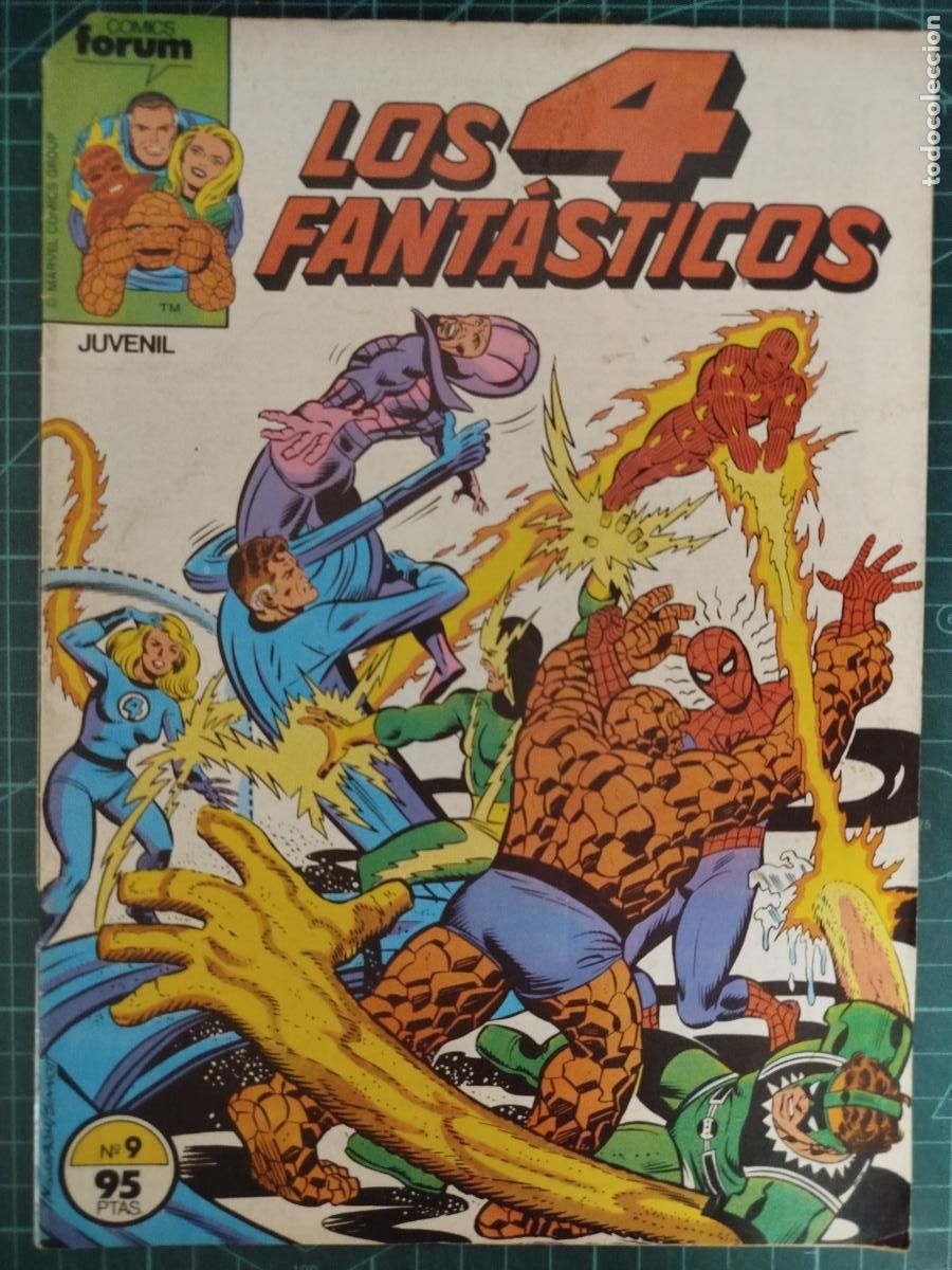 C&oacute;mics: COMICS LOS 4 FANTASTICOS N&ordm; 9 FORUM - Foto 1