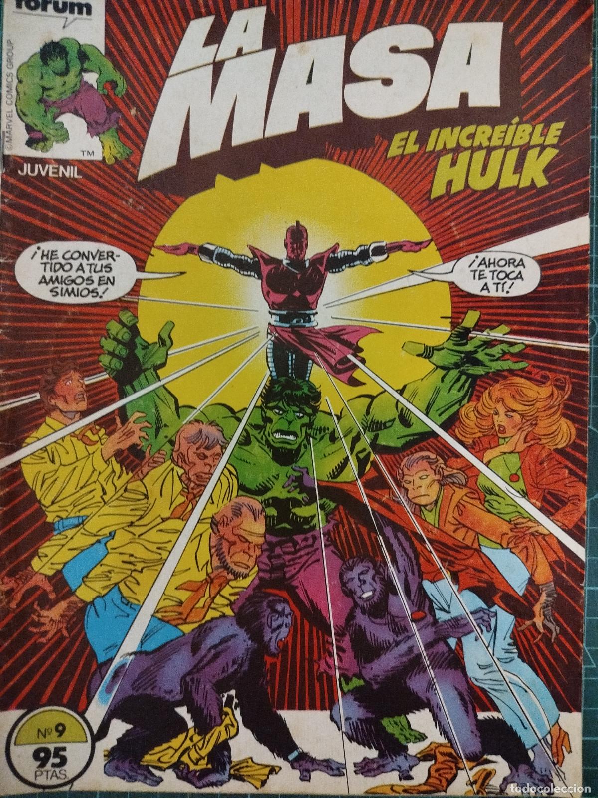 C&oacute;mics: COMICS FORUM LA MASA EL INCREIBLE HULK N&ordm; 9 - Foto 1