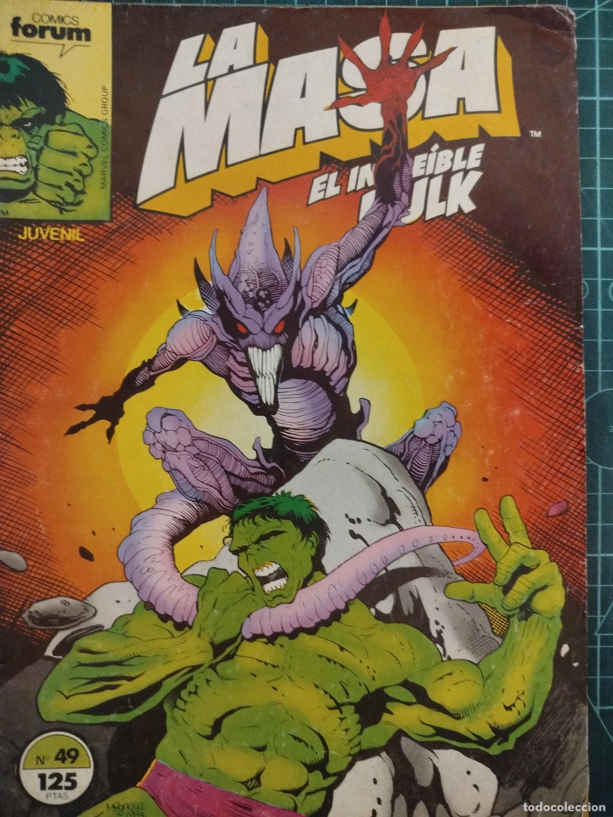 C&oacute;mics: COMICS FORUM LA MASA EL INCREIBLE HULK N&ordm; 49 - Foto 1