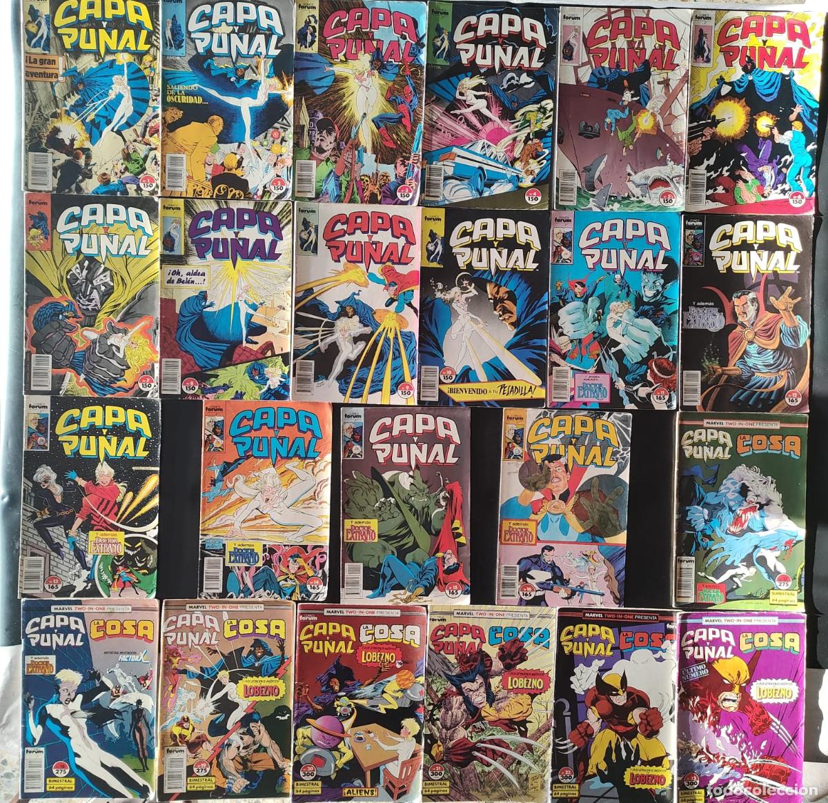 C&oacute;mics: CAPA Y PU&Ntilde;AL COMPLETA 23 NUMEROS - Foto 1