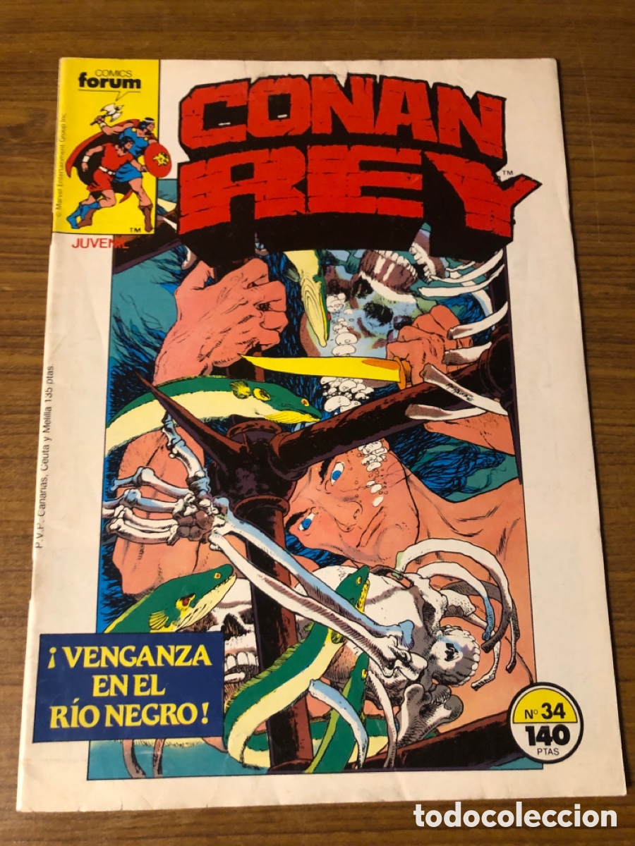 C&oacute;mics: CONAN REY,N&Uacute;MERO 34,(EDITORIAL FORUM) - Foto 1