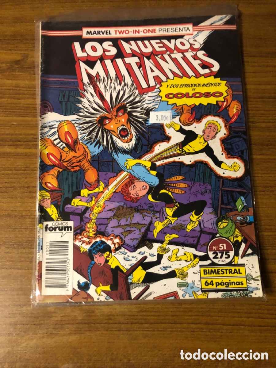 C&oacute;mics: LOS NUEVOS MUTANTES,N&Uacute;MERO 51,(EDITORIAL FORUM) - Foto 1