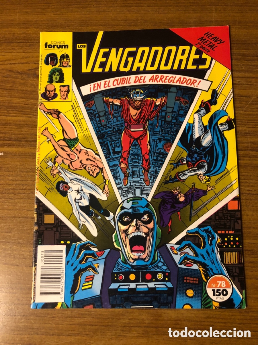 C&oacute;mics: LOS VENGADORES, N&Uacute;MERO 78,(EDITORIAL FORUM) - Foto 1