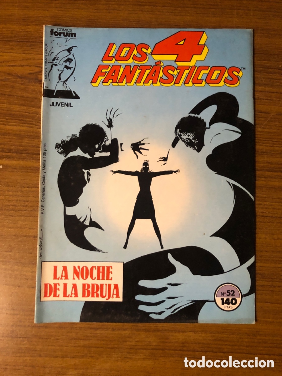 C&oacute;mics: LOS 4 FANT&Aacute;STICOS,N&Uacute;MERO 52,(EDITORIAL FORUM) - Foto 1