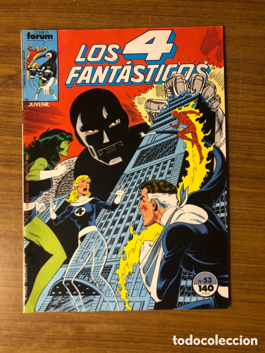 C&oacute;mics: LOS 4 FANT&Aacute;STICOS,N&Uacute;MERO 53,(EDITORIAL FORUM) - Foto 1