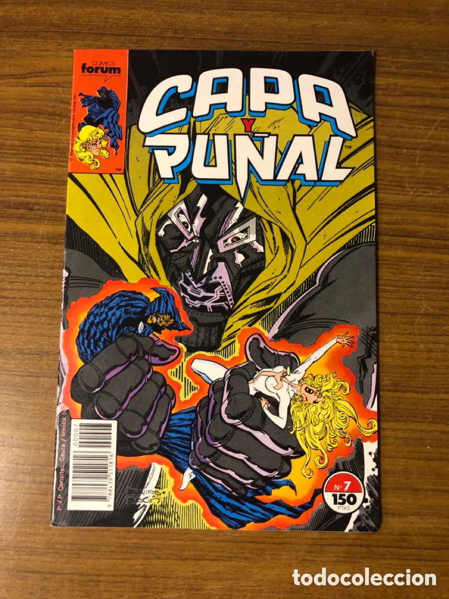 C&oacute;mics: CAPA Y PU&Ntilde;AL, NUMERO 7,(EDITORIAL FORUM) - Foto 1