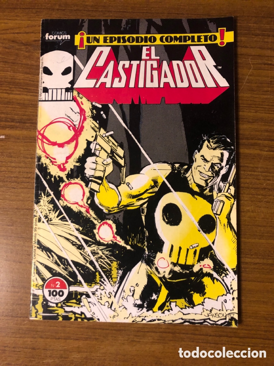 C&oacute;mics: EL CASTIGADOR,N&Uacute;MERO 2,(EDITORIAL FORUM) - Foto 1