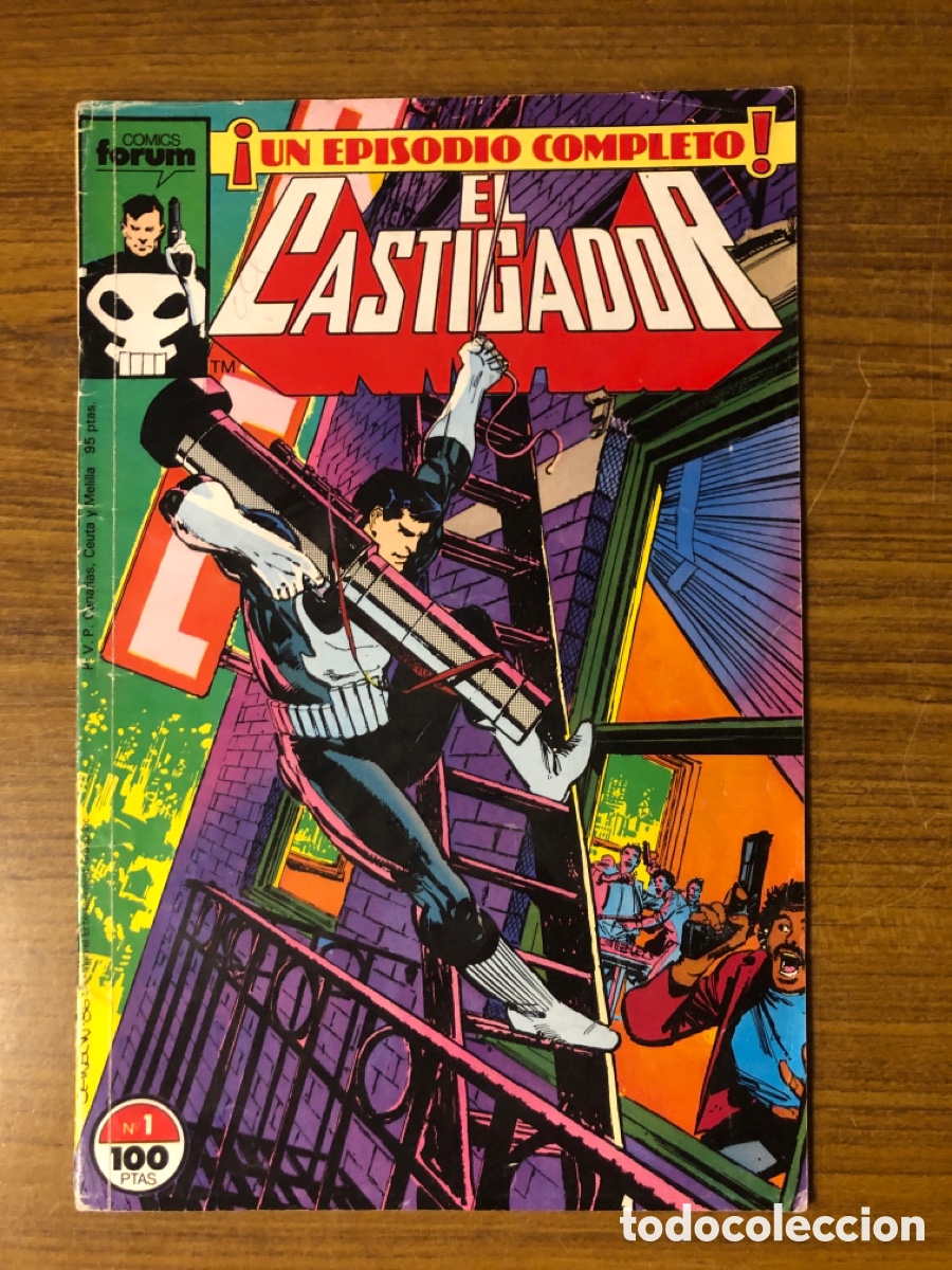 C&oacute;mics: EL CASTIGADOR,N&Uacute;MERO 1,(EDITORIAL FORUM) - Foto 1