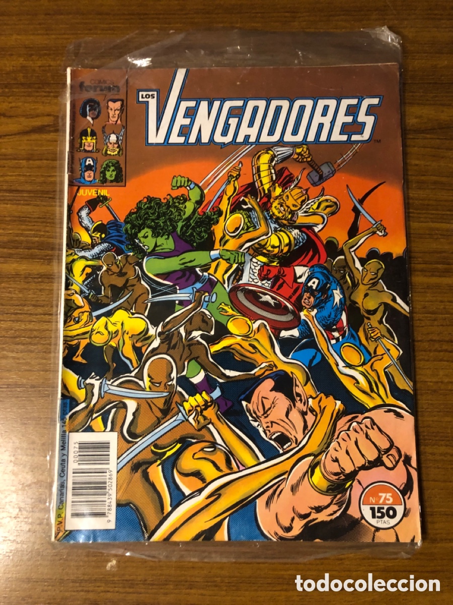 C&oacute;mics: LOS VENGADORES,N&Uacute;MERO 75,(EDITORIAL FORUM) - Foto 1