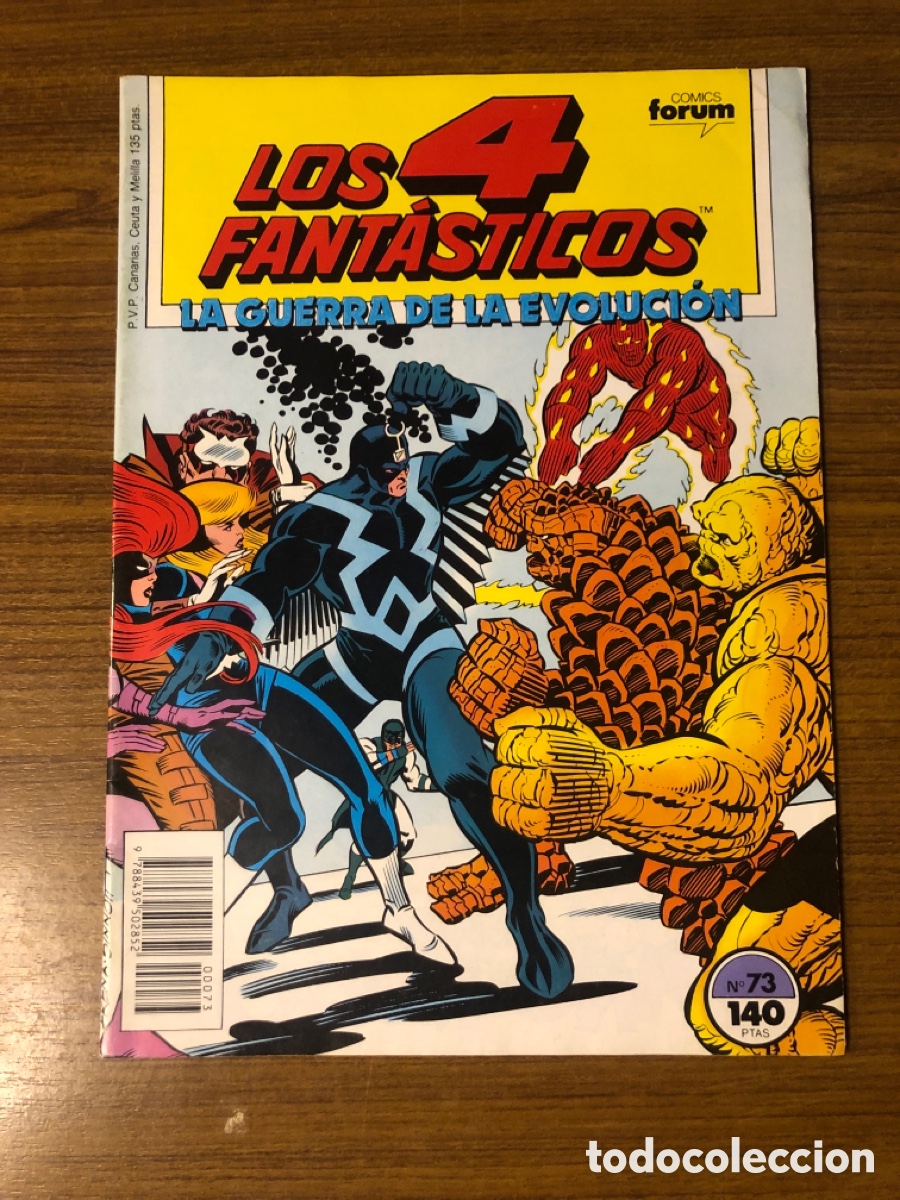 C&oacute;mics: LOS 4 FANT&Aacute;STICOS,N&Uacute;MERO 73,(EDITORIAL FORUM) - Foto 1