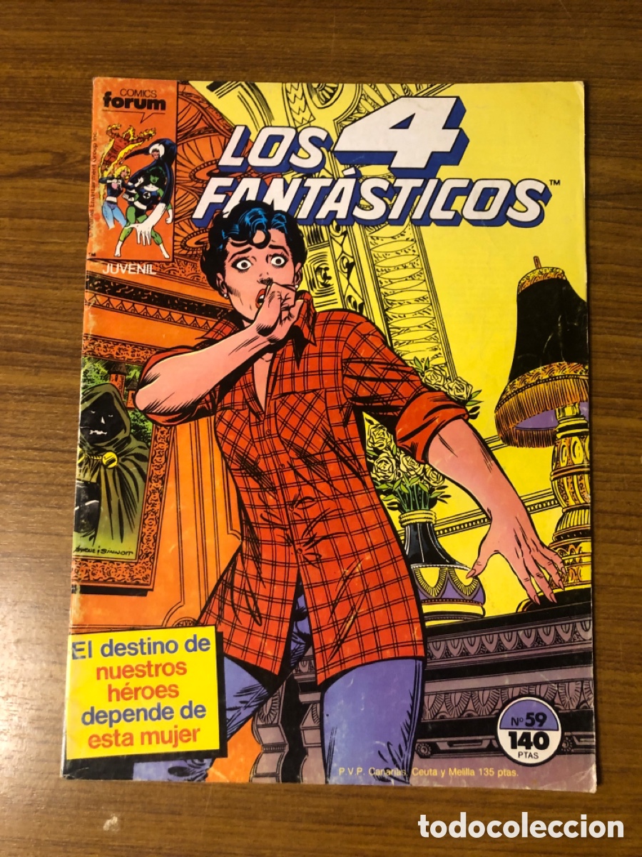 C&oacute;mics: LOS 4 FANT&Aacute;STICOS, N&Uacute;MERO 59,(EDITORIAL FORUM) - Foto 1