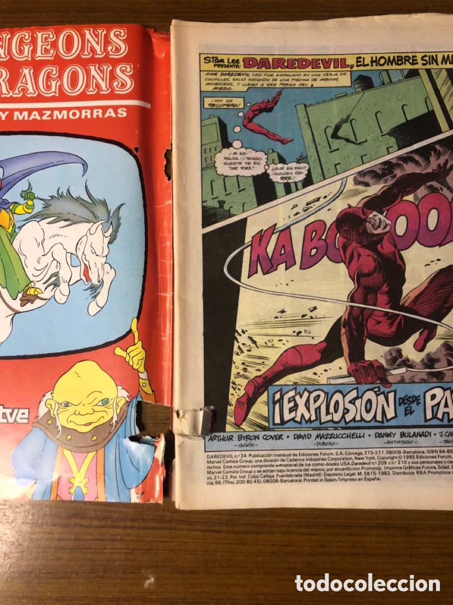 C&oacute;mics: DAREDEVIL, N&Uacute;MERO 34,(EDITORIAL FORUM) - Foto 2