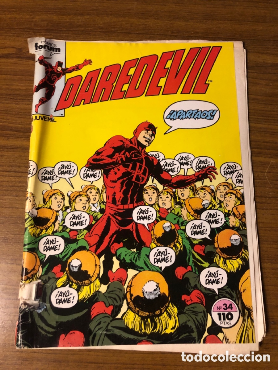 C&oacute;mics: DAREDEVIL, N&Uacute;MERO 34,(EDITORIAL FORUM) - Foto 1