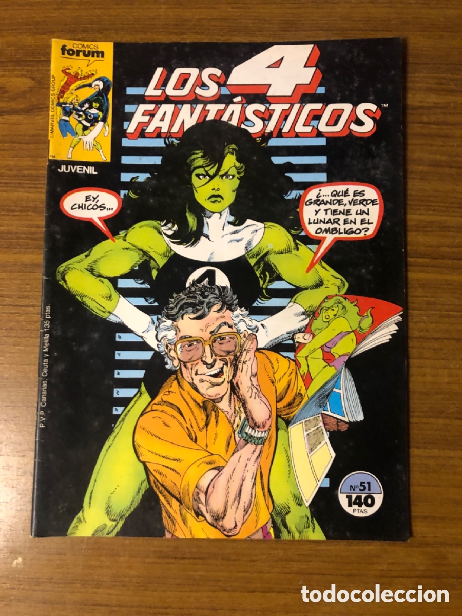 C&oacute;mics: LOS 4 FANT&Aacute;STICOS, N&Uacute;MERO 51,(EDITORIAL FORUM) - Foto 1