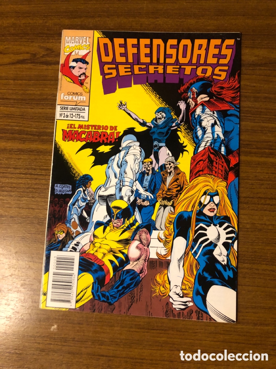 C&oacute;mics: DEFENSORES SECRETOS,N&Uacute;MERO 3,(EDITORIAL FORUM) - Foto 1
