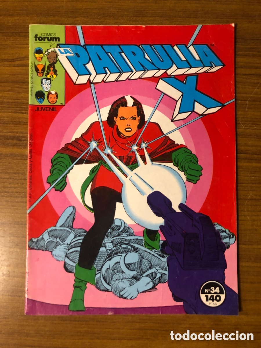 C&oacute;mics: PATRULLA X,N&Uacute;MERO 34,(EDITORIAL FORUM) - Foto 1