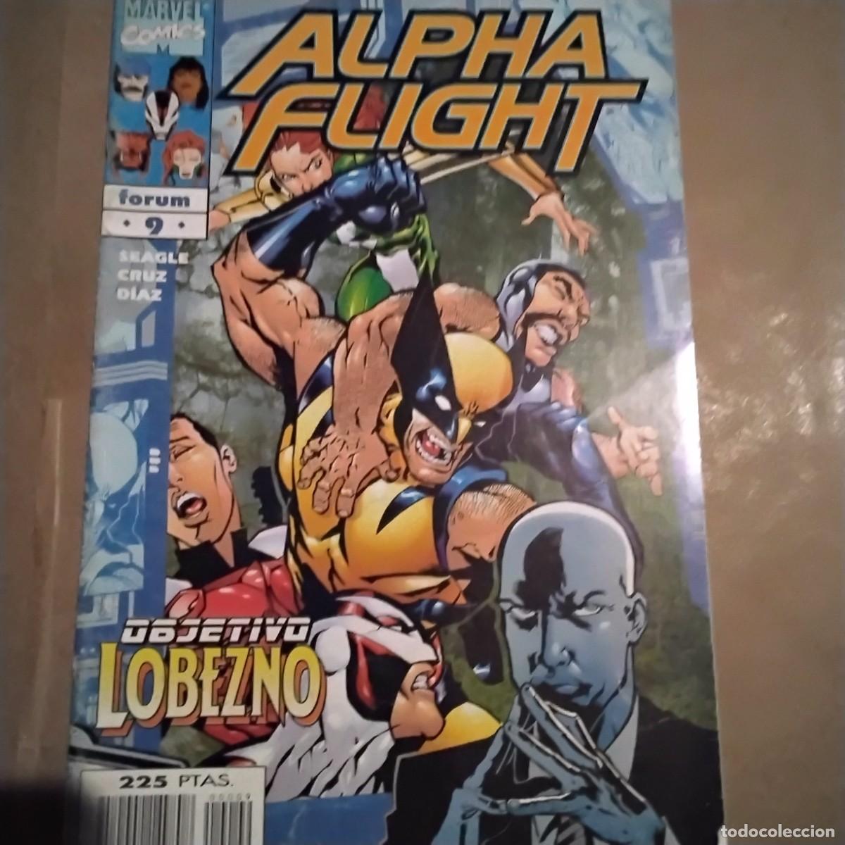C&oacute;mics: ALPHA FLIGHT VOL 2 NUMERO 9 FORUM - Foto 1