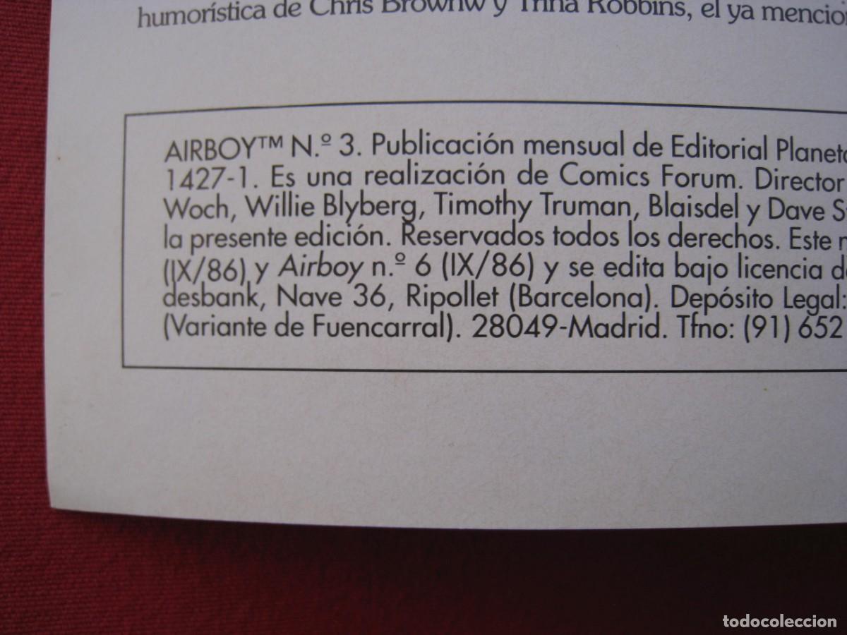 C&oacute;mics: AIRBOY - N&ordm; 3 - FORUM. - Foto 3