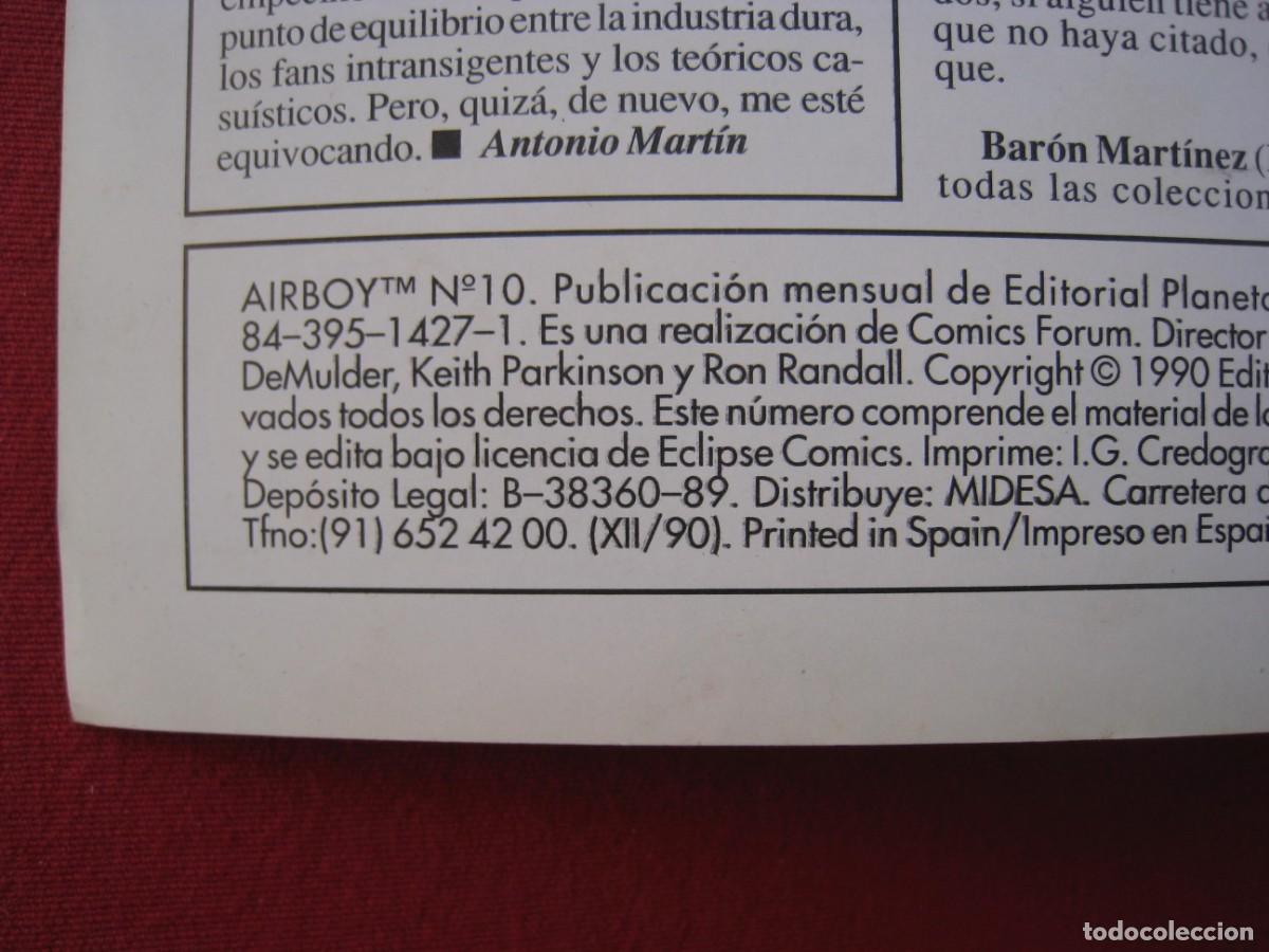 C&oacute;mics: AIRBOY - N&ordm; 10 - FORUM. - Foto 3
