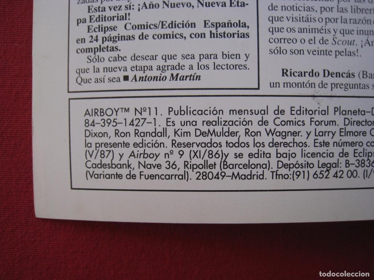 C&oacute;mics: AIRBOY - N&ordm; 11 - FORUM. - Foto 3