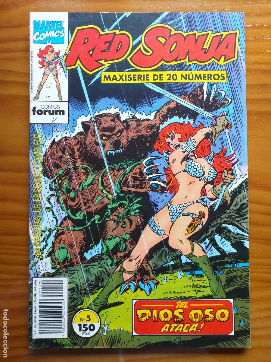 C&oacute;mics: RED SONJA - N&ordm; 5 - &iexcl;El dios oso ataca! - FORUM - Foto 1