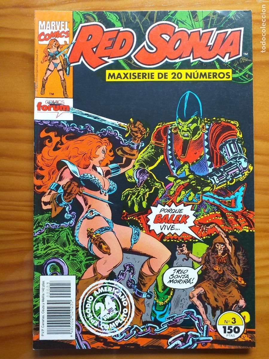 C&oacute;mics: RED SONJA - N&ordm; 3 - &iexcl;Balek vive! - FORUM - Foto 1
